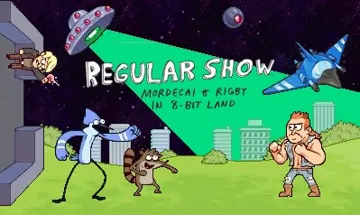 Regular Show - Mordecai and Rigby in 8-bit Land (Usa) screen shot title